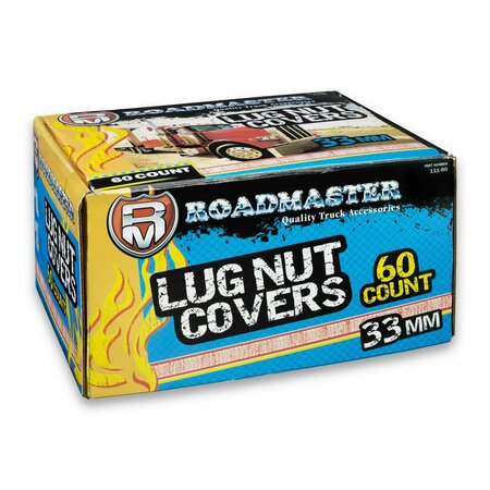 ROADMASTER 33Mm Nut Covers 60-Pk 111-60